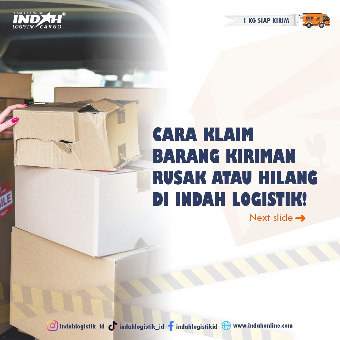 Cara Klaim Barang Kiriman Rusak atau Hilang